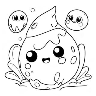 Halaman Mewarnai Karakter Slime Rancher Yang Imut 100218 38852