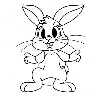 Halaman Mewarnai Lola Bunny 100292-38906