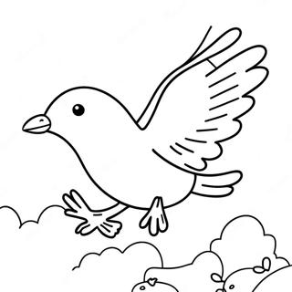 Halaman Mewarnai Merpati Mo Willems Yang Terbang 100832 39341