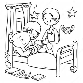 Halaman Mewarnai Suasana Menginap Yang Nyaman 101393 39880