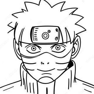 Halaman Mewarnai Obito Dengan Kakashi 101603-40050