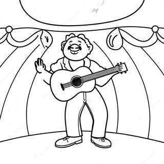 Halaman Mewarnai Rod Wave Beraksi Di Panggung 102476-40719