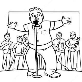 Halaman Mewarnai Rod Wave Beraksi Di Panggung 102476-40720