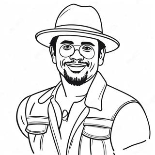 Halaman Mewarnai Rod Wave Dengan Pakaian Keren 102478-40726