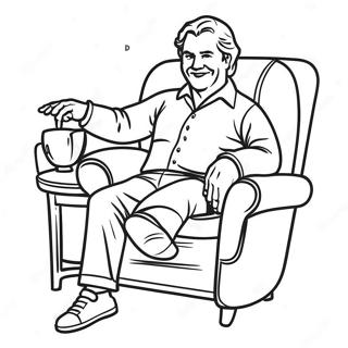 Halaman Mewarnai Rod Wave Duduk Di Kursi 102479-40729