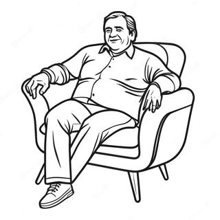 Halaman Mewarnai Rod Wave Duduk Di Kursi 102479-40730