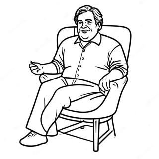 Halaman Mewarnai Rod Wave Duduk Di Kursi 102479-40732