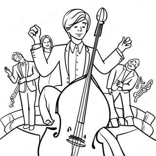 Halaman Mewarnai Pertunjukan Musik Victorious 102814-40990