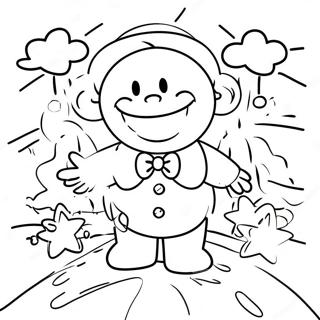 Halaman Mewarnai Perayaan Kami Merindukanmu Yang Ceria 102968 41105