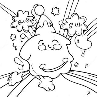 Halaman Mewarnai Perayaan Kami Merindukanmu Yang Ceria 102968 41106