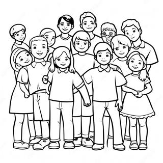 Halaman Mewarnai Foto Grup Kelas 2024 102994 41128