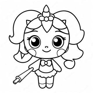 Halaman Mewarnai Star Butterfly Dengan Tongkat 103096 41204