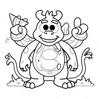 Star Vs Kekuatan Jahat Halaman Mewarnai