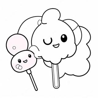 Gula Kapas Halaman Mewarnai