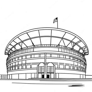 Halaman Mewarnai Stadion Texas Rangers 103686-41668