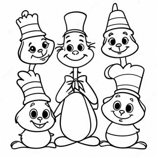 Halaman Mewarnai Karakter Whoville Yang Ceria 103739 41711