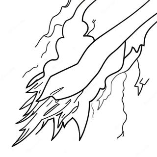 Halaman Mewarnai Petir 104073 41961