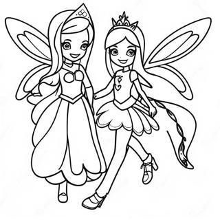 Halaman Mewarnai Peri Winx Club 104455-42255