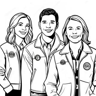 Halaman Mewarnai Siswa Ffa Dengan Jaket Biru 104587 42365