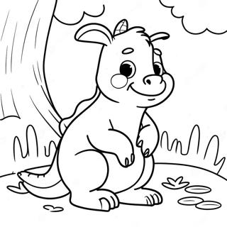 Halaman Mewarnai Gruffalo Yang Imut 104922-42628