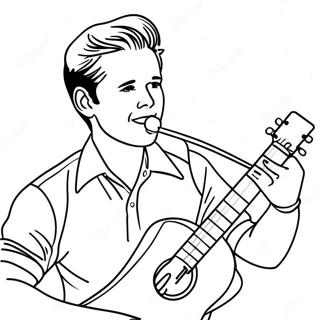 Halaman Mewarnai Ryan Evans Menampilkan 105410-43021