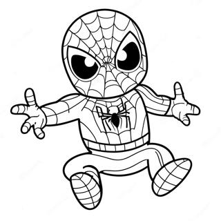 Halaman Mewarnai Spiderman Bayi 105536-43108