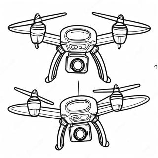 Drone Pembunuh Halaman Mewarnai