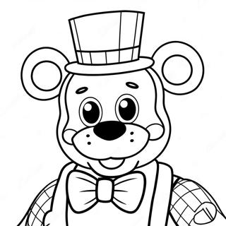 Halaman Mewarnai Funtime Freddy Lokasi Saudara 106694-44009