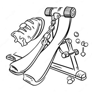 Halaman Mewarnai Olahraga 107383-44550