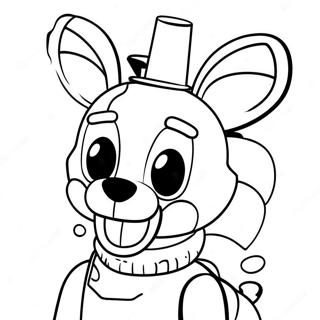 Halaman Mewarnai Mangle Fnaf 108100-45112