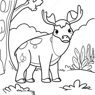 Halaman Mewarnai Satwa Liar Tennessee Yang Berwarna Warni 108594 45505