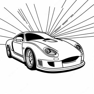 Halaman Mewarnai Mobil Turbo Cepat 109031-45898