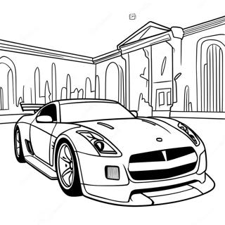 Halaman Mewarnai Mobil Turbo Cepat 109031-45900