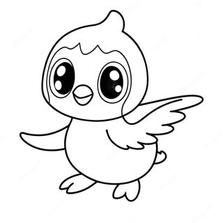 Piplup Halaman Mewarnai