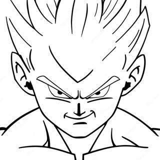 Halaman Mewarnai Vegeta Super Saiyan 110007-46658