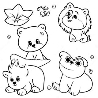 Halaman Mewarnai Hewan Lucu Alaska 110240-46842