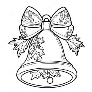 Halaman Mewarnai Lonceng Liburan Meriah 110500-47045