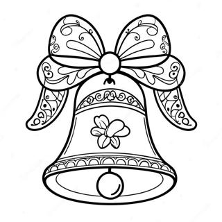 Halaman Mewarnai Lonceng Liburan Meriah 110500-47046