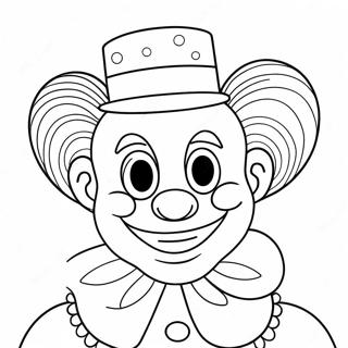 Halaman Mewarnai Badut Yang Unik 110525 47068