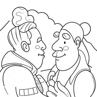 Halaman Mewarnai Komunikasi Yang Sopan 111296-47689