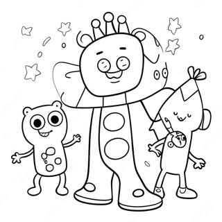 Halaman Mewarnai Wow Wow Wubbzy 111318-47700