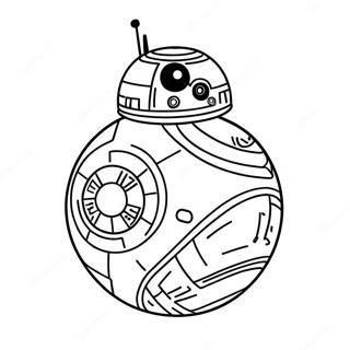 Halaman Mewarnai Bb 8 Yang Menggelinding 111759-48050