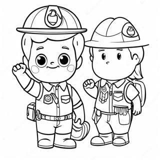 Halaman Mewarnai Aktivitas Seru Cub Scout 111860-48125