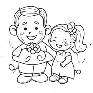 Halaman Mewarnai Ayah Selamat Hari Valentine Yang Bahagia 112394 48538