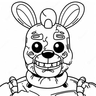 Springtrap Halaman Mewarnai