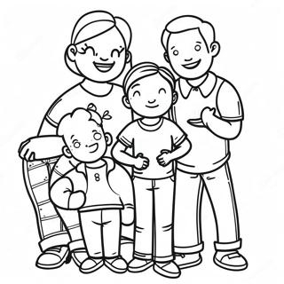 Halaman Mewarnai Keluarga Lgbtq Yang Beragam 112909-49066