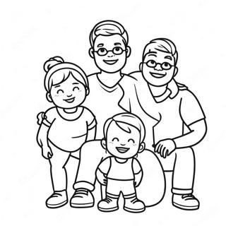 Halaman Mewarnai Keluarga Lgbtq Yang Beragam 112909-49067
