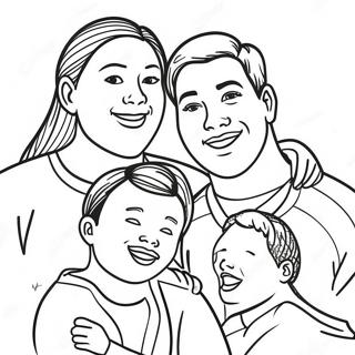 Halaman Mewarnai Keluarga Lgbtq Yang Beragam 112909-49068