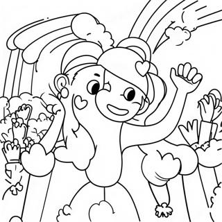 Halaman Mewarnai Adegan Perayaan Lgbtq Yang Ceria 112910-48949