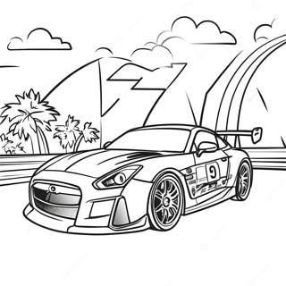 Halaman Mewarnai Adegan Balap Jdm 113092 49210